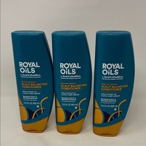 Royal Oils Moisture Renewal Conditioner-Anti-Dandruff Scalp Care  (3 Pack)13.5oz